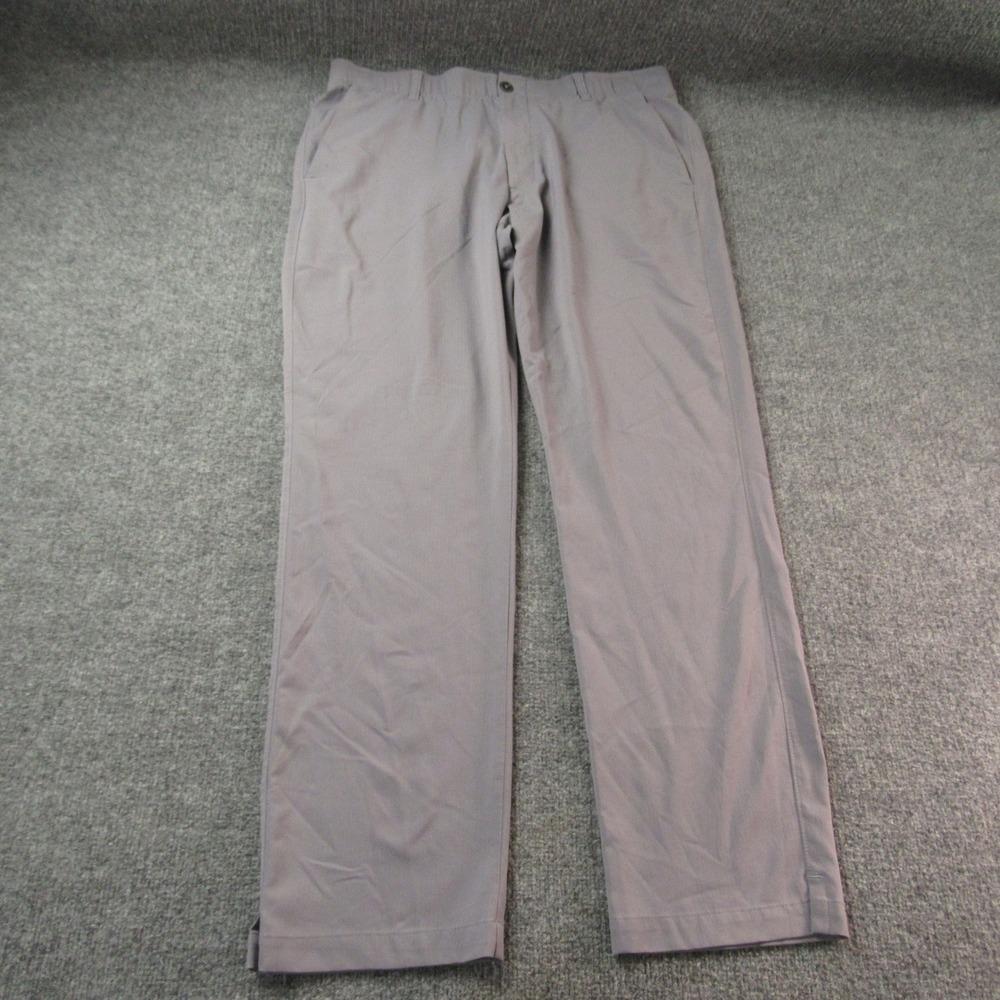 Under Armour Pants Mens 38x32 Gray Showdown Golf Stretch Performance Lightweight